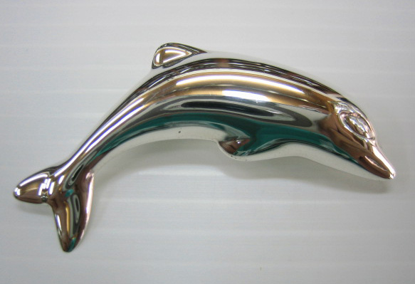sterling silver Silver Dolphin Brooch