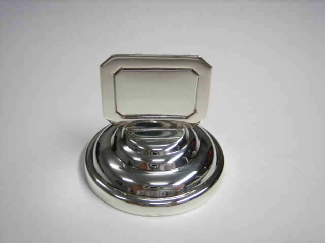 sterling silver Silver Placecard Holder