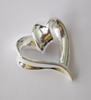 sterling silver Silver Heart Pendant