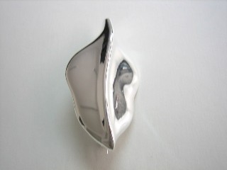 sterling silver Silver Leaf Brooch