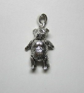 sterling silver Silver Bear charm.
