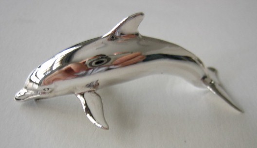 sterling silver Silver Dolphin Figurine