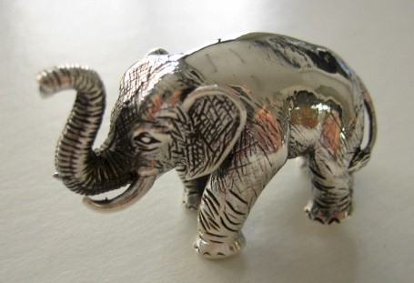 sterling silver Silver Elephant Figurine