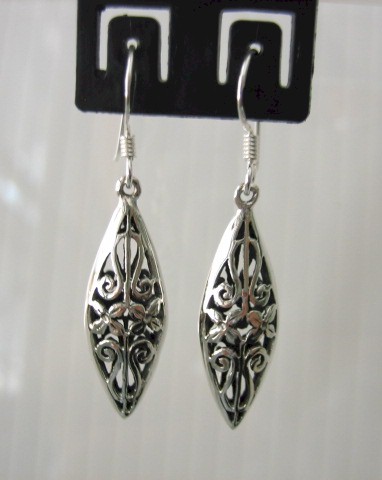 sterling silver Silver Dangle Earrings