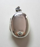 sterling silver Oval Shaped Silver Locket.