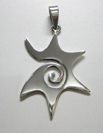 sterling silver Silver Pendant.
