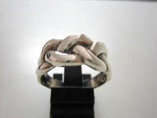 sterling silver Silver Braided Ring