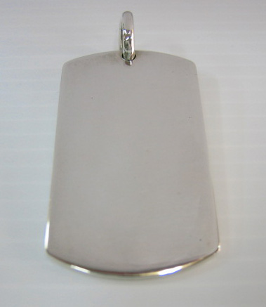 sterling silver Silver Dog Tag
