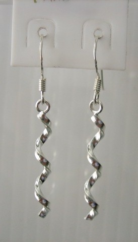 sterling silver Dangle Silver Earrings