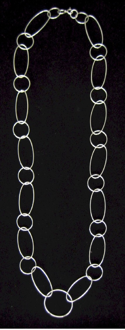 sterling silver Long Silver Necklace