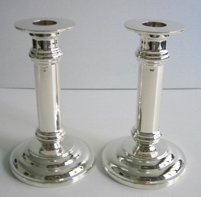 sterling silver Silver Candlesticks.