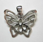 sterling silver Silver Butterfly Charm