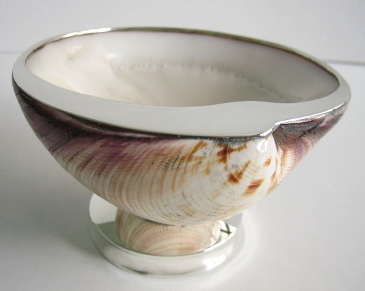 sterling silver Clam Shell Dish