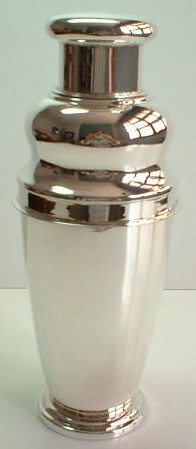sterling silver Silver Cocktail Shaker.