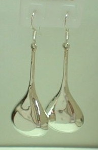 sterling silver Dangling Silver Earrings.