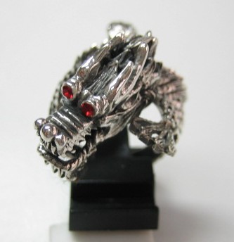 sterling silver Silver Dragon Ring.