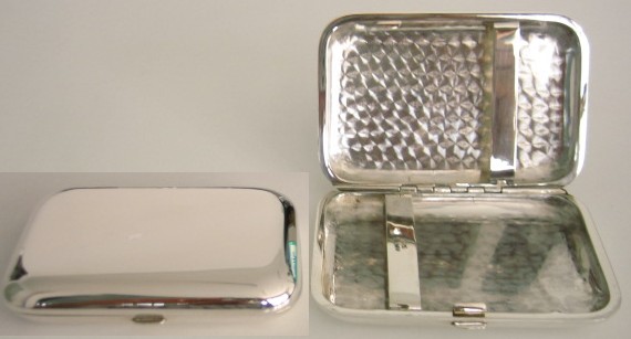 sterling silver Silver Cigarette Case.